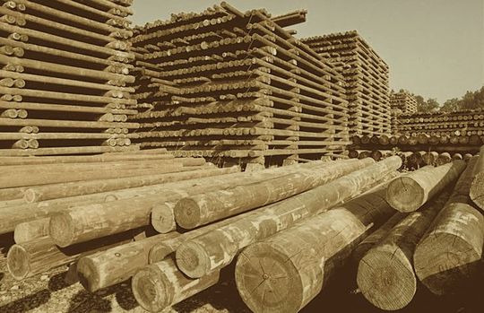 Bois Ril – articles et produits en bois imprégné sur mesure pour construction, mobiliers et poteaux de ligne en Suisse