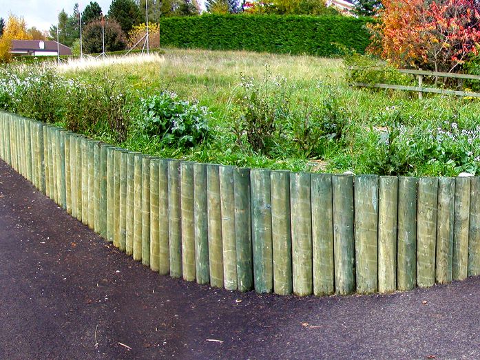 Bois Ril – bois imprégné sur mesure pour construction - bois ronds